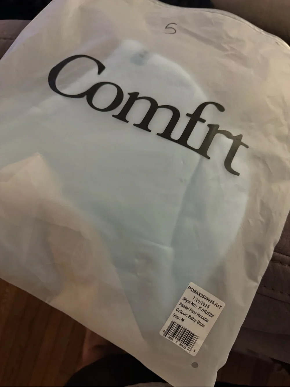 Comfort Stretch Dog Tee - Pastel Blue